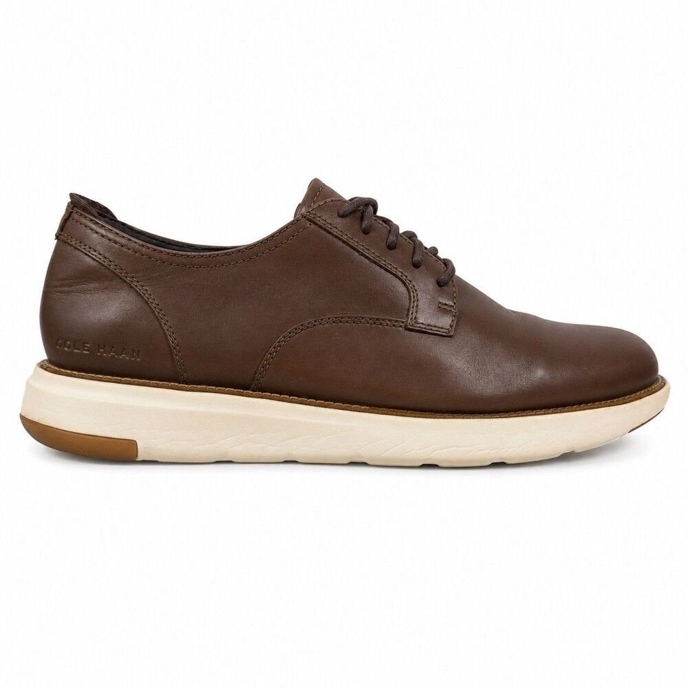 Cole Haan Grand Remix Oxfords Mens 11 M Brown Leather Sneaker Shoes C34853
